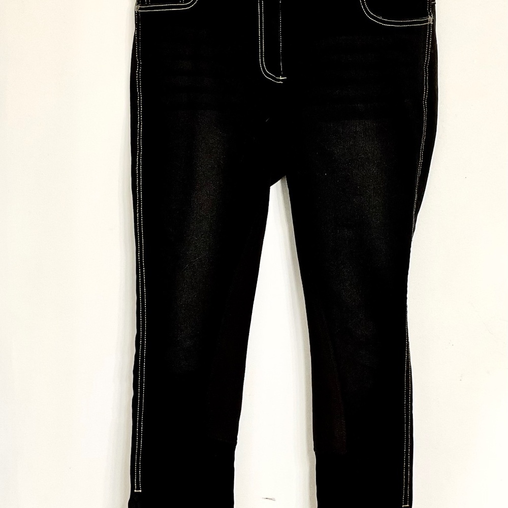 Goode Rider Equestrian Jean Denim Full Seat Mid Rise Breeches Style# 14901  Sz34